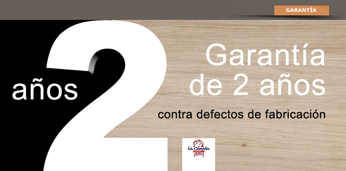 Garantía de 2 Años en Muebles la Cómoda - Negreira, A Coruña